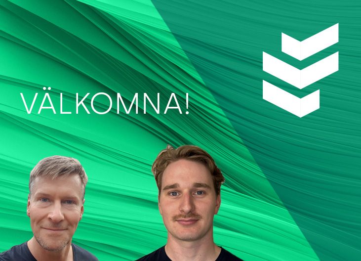 Tim Laurén och Anders Mellblom i Fortified IDs välkomstinlägg